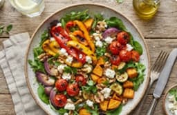 Salad rau củ nướng